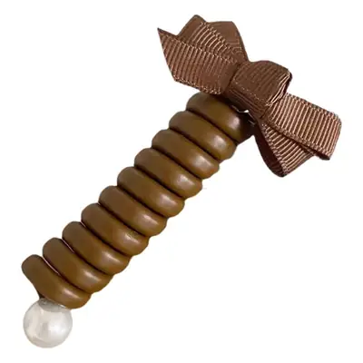 Bow Hair Bands for Women with Pearl & Elastic Ties