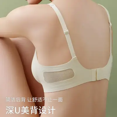 Wireless Push-Up Bra with Adjustable Straps