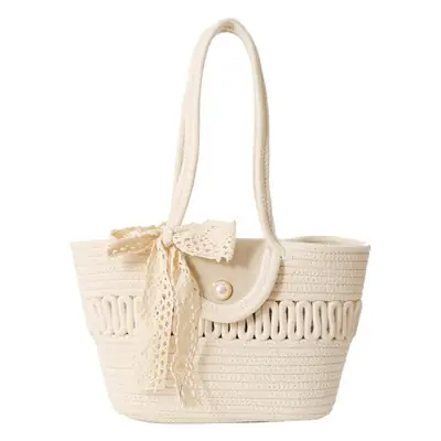 Trendy Minimalist Handheld Basket Bag for Women