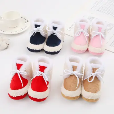 Newborn Soft Cotton Baby Shoes 0-1 Years