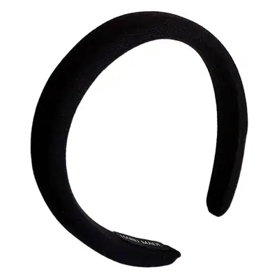 Black Retro Cranial Top Headband for Women