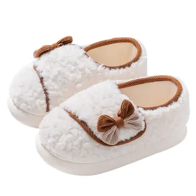 Postpartum Shoes Autumn Winter 2026 New Style Closed-Back Cotton Shoes Soft Sole Non-Slip October Pregnant Women Postpartum Spring Autumn Cotton Slippers for Women