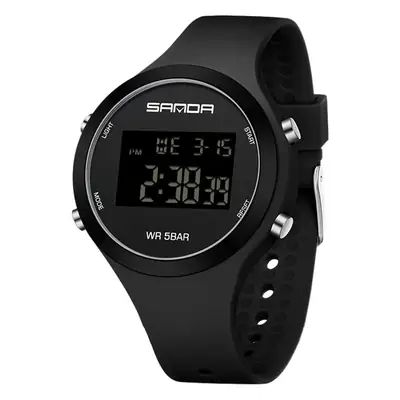 Sanda Rose Gold Digital Watch for Men Women
