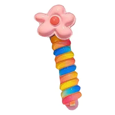 Children's Sunflower Hair Band with High Elastic Ponytail
