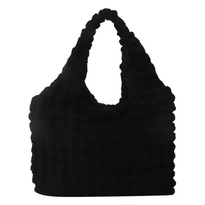 2023 Black Cloud Pleated Shoulder Bag for Women