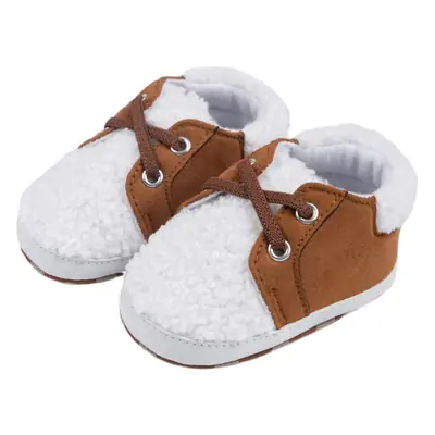 Cross-border foreign trade new toddler shoes autumn and winter fleece-lined casual soft bottom baby cotton shoes baby shoes children's shoes children's shoes