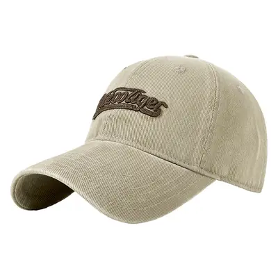 Women's Embroidered Korean Style Sun Hat Beige