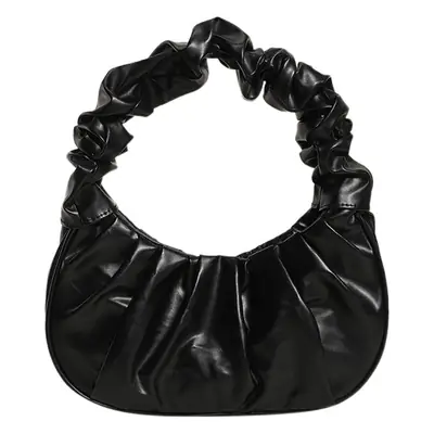Cream Pleated Shoulder Bag for Women 2023