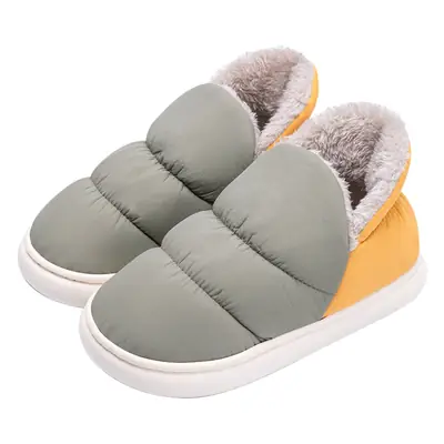 Lidani Down Cotton Shoes Women's Outer Wear Non-slip Winter Warm Home Indoor Moon Shoes Couple Cotton Slippers Men's Wholesale