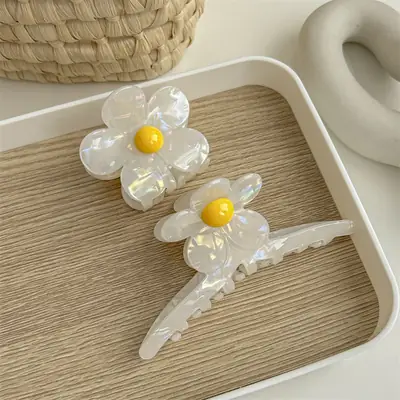 Korean-style Mermaid Flower Hairpin for Women