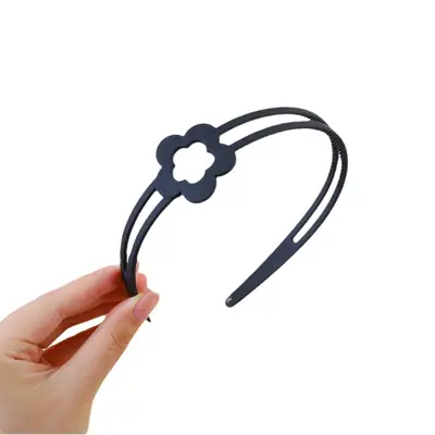 Girls' Toothed Matte Headband Non-Slip Summer Hair Accessory