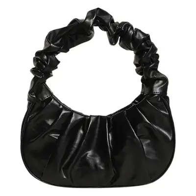 Purple Ruffled Shoulder Bag for Women 2023