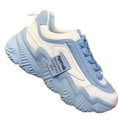 Light Blue Harajuku Kids Shoes for Women