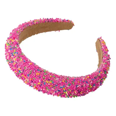 Sweet Candy-Colored Wide Bristle Hair Headband