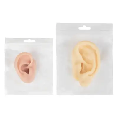 5D Silicone Ear Pickup Headset Black