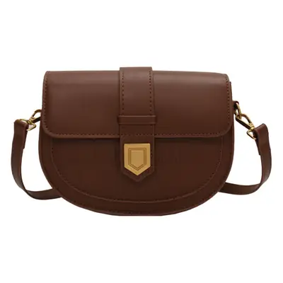 Brown Leather Crossbody Bag for Women 2026