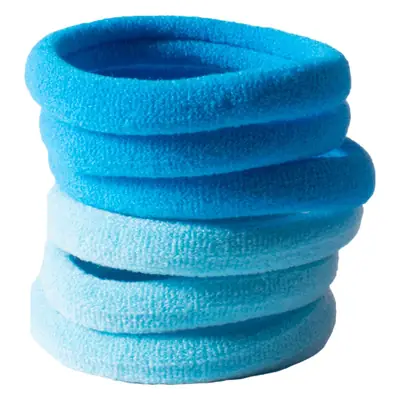 Canned Hair Ties Black High Elastic Rubber Band