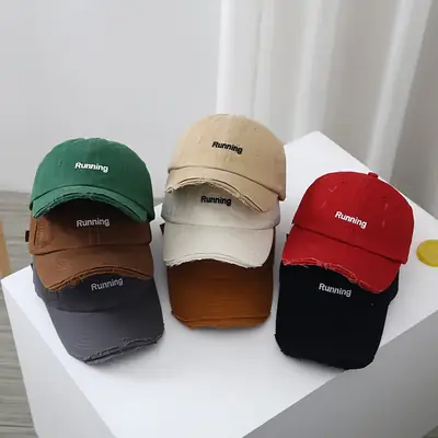 Korean Style Baby Cap Beige Sun Hat for Kids