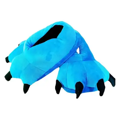 Wholesale Creative Dinosaur Paw Cotton Slippers Cartoon Couple Bag Heel Warm Shoes Men's and Women's Home Monster Plush Slippers