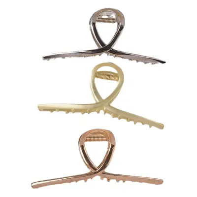 Elegant Stainless Steel Hair Clip Large Size 11.5cm