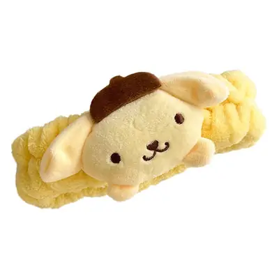Plush Sanrio Hair Band with Cute Face Design