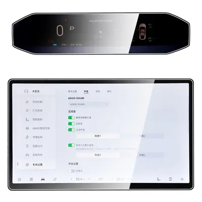 Suitable for Aion Smax V Y Lx Splus Haobo Gt Hl S600 Central Control Navigation Tempered Film Wholesale