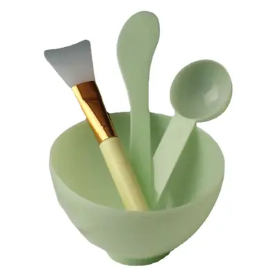 Pink Silicone Mask Bowl Set for Spa Beauty Tools