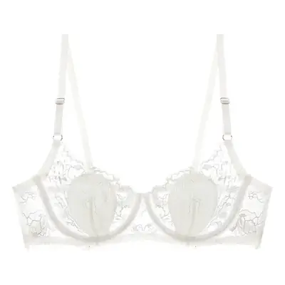 White Lace Underwear with Rabbit Ear Design