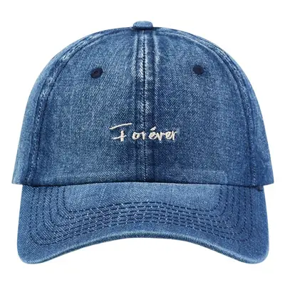American-style Retro Wash Denim Peaked Cap for Men
