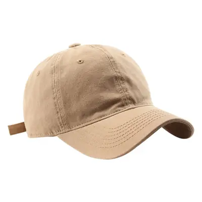 Men's Light Gray Big Head Baseball Cap