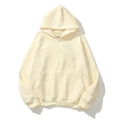 2022 Black Hooded Sweatshirt Loose Fit