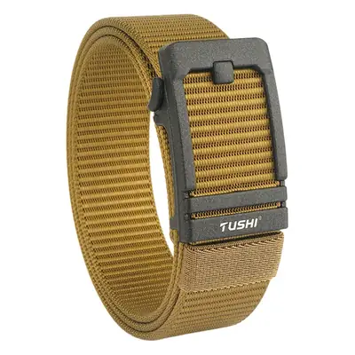 Men's 3.8cm Tushi Nylon Sports Belt with Automatic Buckle