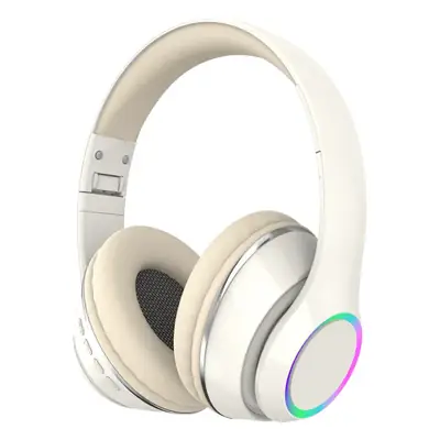 Wireless Bluetooth Headset with LED Light & Type-C Charging