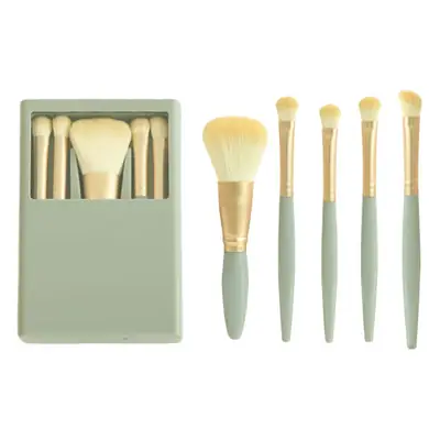 Morandi 5 Makeup Brushes Set with Mirror