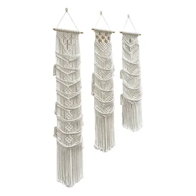 Wall-Mounted Handwoven Hat Rack with Multiple Colors