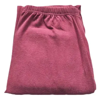 Factory Wholesale Fleece Warm Women's Pants Maroon