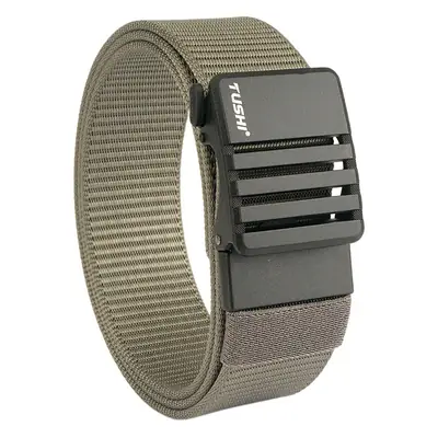 Men's Gold Nylon Watch Band with Automatic Buckle