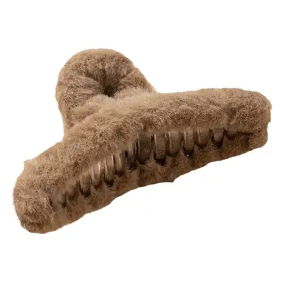 Stuffed Winter Hair Clip for Girls, Sand Shark Clip, Hair Volume, Headgear