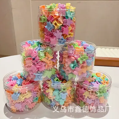 New Style Canned Hair Clips for Girls Mini Bangs