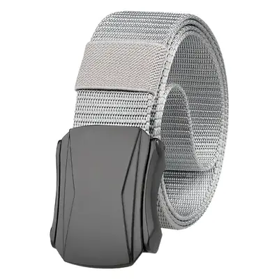 Zinc Alloy Belt Automatic Buckle Wear Resistant Durable Men's Cloth Belt