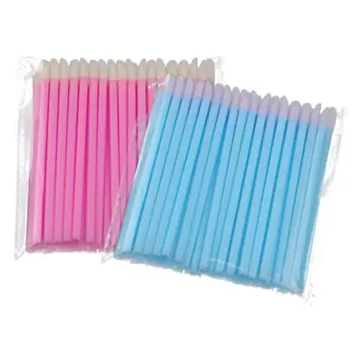 Disposable Hollow Lip Brush Single Stick Portable Lip Gloss Flocking Brush