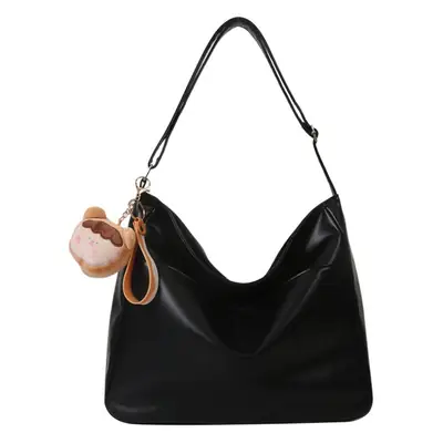 Korean Style Soft Leather Tote Bag Brown 2023