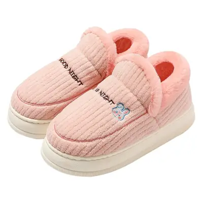 Cotton Slippers Women's Winter plus size Thick Sole Indoor Home and Household Men's Plush Warm Cotton Shoes Men's Winter Wholesale