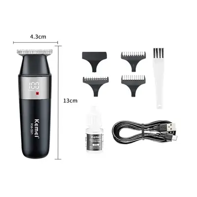 Kemei KM-591 Digital Clipper Barber Scissors