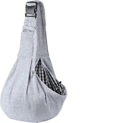 Folding Dog Backpack Crossbody Bag for Pet Outings