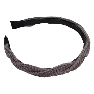 Maillard Elegant Knitted Headband for Women Black Brown Grey White