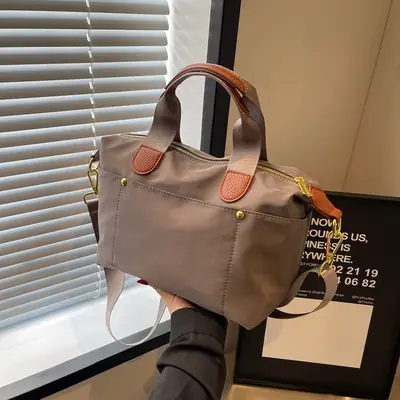 Women Korean Style Shoulder Bag Brown 2023