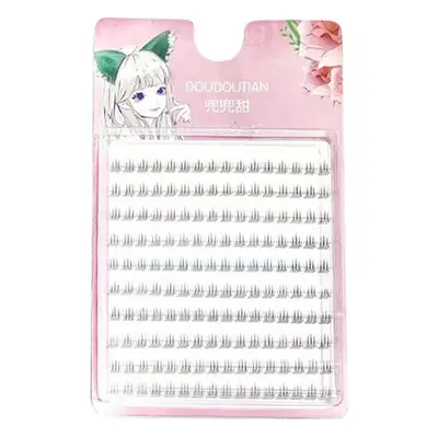 Pocket Sweet Rabbit Lower Eyelashes Split Natural Soft Transparent Fine Stem New