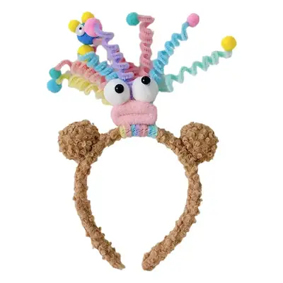 Twisted Cartoon Headband for Girls Party Birthday Hair Accessory