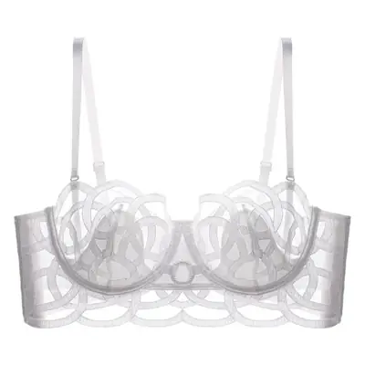 White Lace French Underwear for Women Small Chest Big